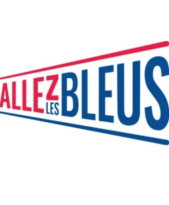 Allez les Bleus - Peluche poussin bleu Cocorico avec cape supporter - 20 cm