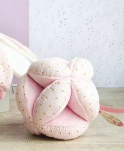 Balle d'activités rose Attrape-rêves - 15 cm