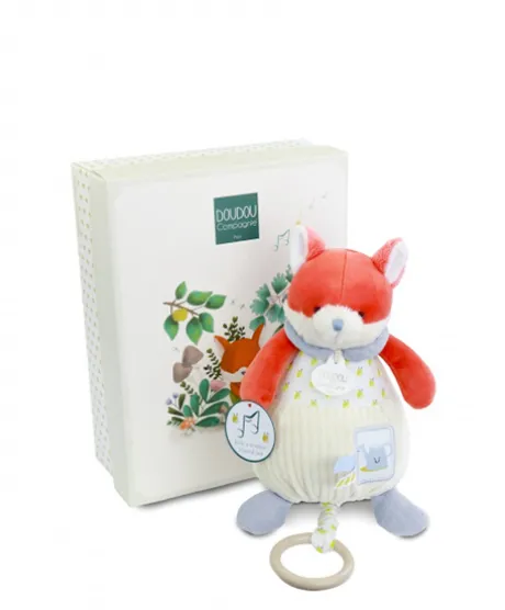 Boite a musique Renard - Romarin - 20 cm