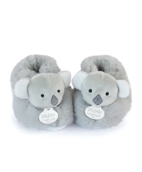 Chaussons bébé en peluche Koala - Unicef - 0-6 mois