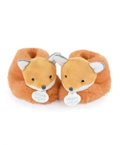 Chaussons bebe en peluche renard - 0/6 mois -Unicef