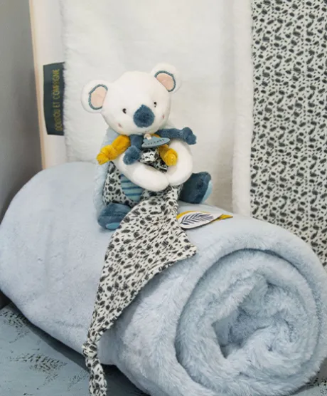 Coffret peluche Koala Yoca avec Doudou - 15 cm
