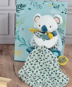 Coffret peluche Koala Yoca avec Doudou - 15 cm