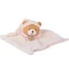 Doudou 202 - L'Original ! - Doudou plat Ours rose - 25 cm