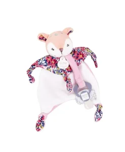 Doudou attache sucette Faon - BOH'AIME - 20 cm