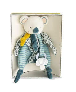 Doudou attache sucette koala Yoca - 20 cm