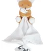 Doudou attache sucette peluche Renard - 12 cm - Unicef