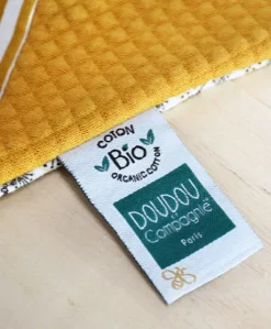 Doudou bébé ours en coton BIO - 20 cm - modèle aléatoire