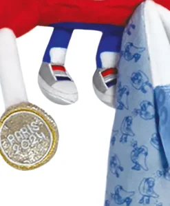Doudou Bebe Champion - Peluche mascotte Paris 2024 - 22 cm