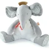 Doudou elephant gris - 30 cm
