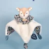 Doudou Faon marron - Cocon - Balle d'éveil - 3 EN 1