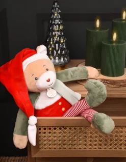 Doudou Farceur de Noël - Cannelle Lutin Farceur 40 cm
