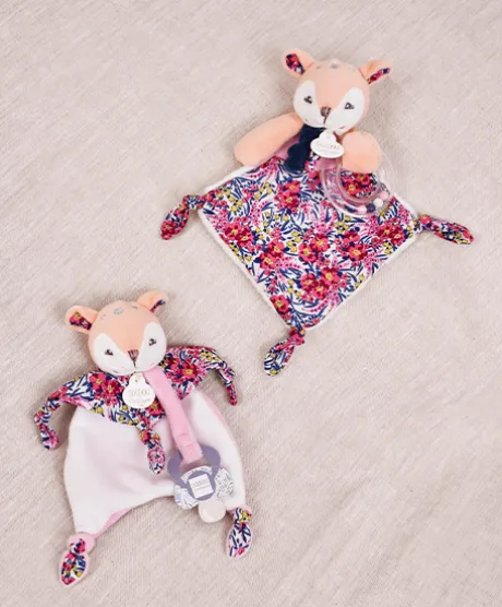 Doudou hochet a billes Faon- Bohaime