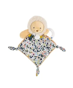 Doudou hochet a billes Lion - 22 cm - Bohaime