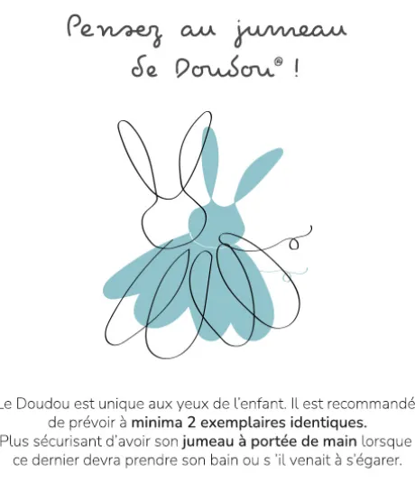 Doudou Koala gris avec mouchoir - BOH'AIME - 12 cm