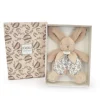 DOUDOU® lapin beige - Doudou plat - 18 cm