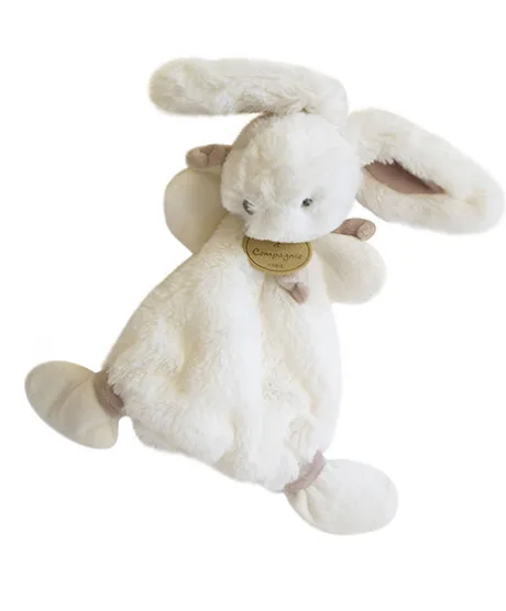 Doudou Lapin Bonbon Taupe - 26 cm
