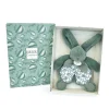 DOUDOU® lapin vert - Doudou plat - 18 cm