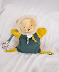 Doudou Marionnette Lion - 25 cm- Bohaime