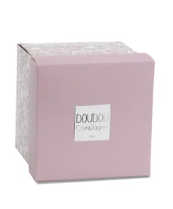 Doudou mouchoir- Mon petit ourson - Rose - 10 cm