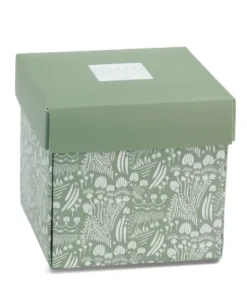 Doudou mouchoir- Mon petit ourson - Vert Clair - 10 cm