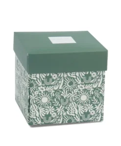 Doudou mouchoir- Mon petit ourson - Vert - 10 cm