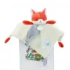 DOUDOU plat Renard Romarin - 27 cm