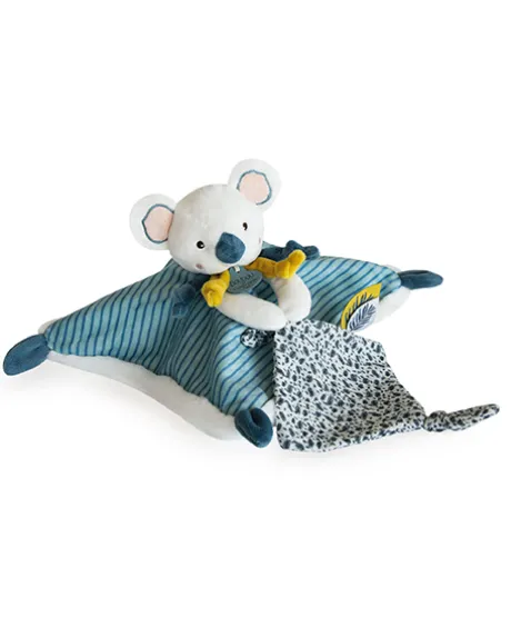 Doudou plat Yoca le koala - 25 cm