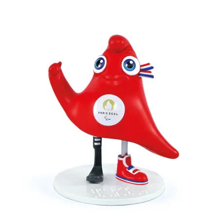 Duo de Figurines Mascottes Officielles JO Paris 2024