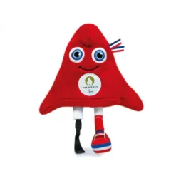 Duo de peluches mascottes Olympique et mascotte Paralympique JO paris 2024 - 23 CM