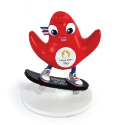 Figurine Mascotte JO Paris 2024- Skateboard
