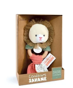 Hochet bébé lion - 15 cm