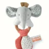 Hochet bébé éléphant - 15 cm