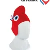 Kit supporter chapeau Phryge-  Bonnet Phrygien JO paris 2024 - Taille M - Adulte - Fabriqué en France