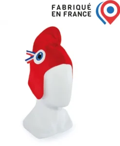 Kit supporter chapeau Phryge- Bonnet Phrygien JO paris 2024 - Taille M - Adulte - Fabriqué en France