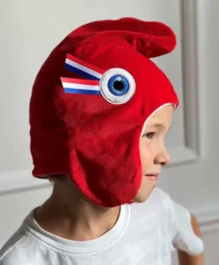 Kit supporter chapeau Phryge - Bonnet phrygien JO paris 2024 - S - Enfant - Fabriqué en France