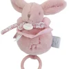 Lapin DOUDOU® - boite à musique lapin - 20 cm - Rose