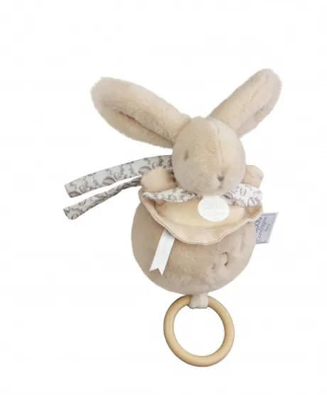 Lapin DOUDOU® - Boite à musique Beige