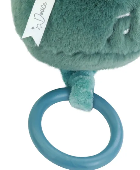 Lapin DOUDOU® - boite à musique lapin - 20 cm - Vert