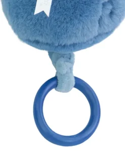 Lapin DOUDOU® - boite à musique lapin - 20 cm - Bleu
