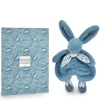 Lapin DOUDOU® - Doudou lapin Bleu - 29 cm