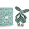 Lapin DOUDOU® - Doudou lapin Vert - 29 cm