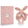 Lapin DOUDOU® - Doudou lapin Rose poudré - 29 cm