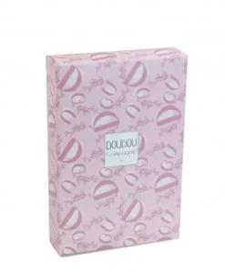 Lapin DOUDOU® - Doudou Lapin mouchoir- 10 cm - Rose