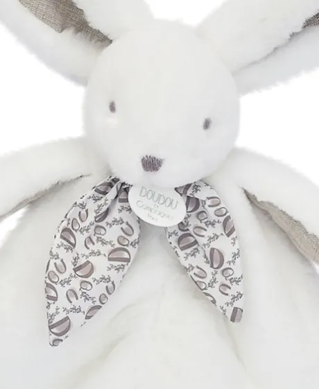 Lapin DOUDOU® - Doudou lapin Blanc - 29 cm