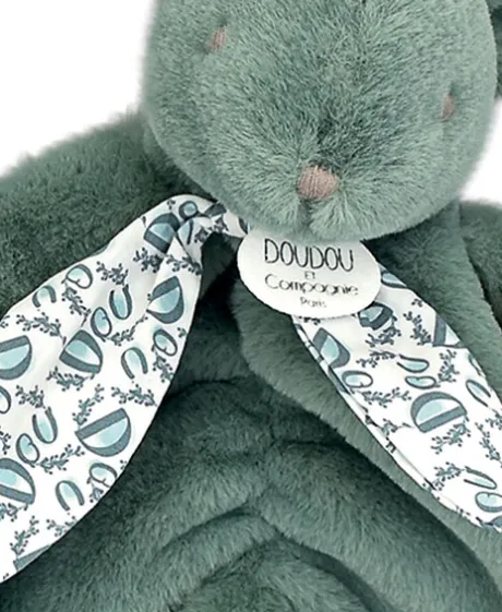 Lapin DOUDOU® - Doudou lapin Vert - 29 cm
