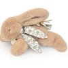 Lapin DOUDOU® - Peluche lapin Beige - 25 cm
