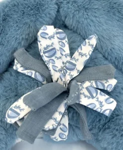 Lapin DOUDOU® - Peluche lapin Bleu - 25 cm