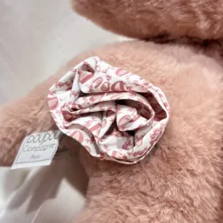 Lapin DOUDOU® - Peluche lapin Rose poudré - 25 cm