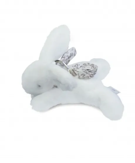 Lapin DOUDOU® - Porte-clés - Blanc